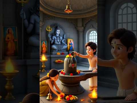 🌺Bhole Baba 3D Cartoon Story | Kids Spiritual Video l #shorts #viral #video #short