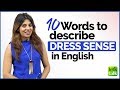 Describing Dress Sense Adjectives