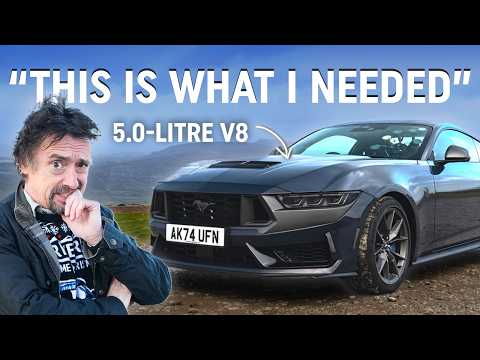 Richard Hammond FINALLY Drives The Ford Mustang Darkhorse!