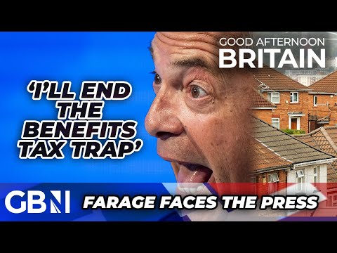 WATCH: Farage vows to 'END' benefits 'TAX TRAP' and lift 'MILLIONS' out of paying tax