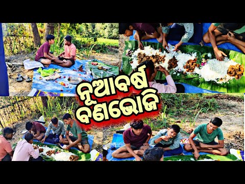 ନୂଆବର୍ଷ ବଣଭୋଜି 🤣 ମଜା ଆସିଗଲା 2025 ଫିଷ୍ଟ 😍😍@Luckyjujuvlogs9777