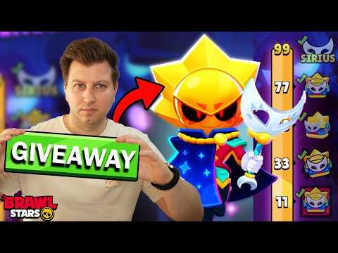 ПОДАРЯВАМ новия бролър SIRIUS на един от ВАС !!! SIRIUS GIVEAWAY BRAWL STARS