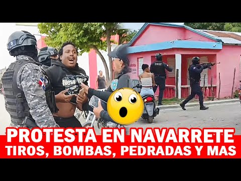 😱😱 PR0TESTA EN NAVARRETE, TERMINA A TIR0S, B0MBAS Y MAS !!!