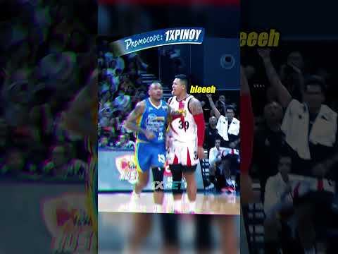 Jerico Cruz pinadapa si Calvin Abueva pagkatapos ng asar pa. #pba #pbahighlightstoday #viral