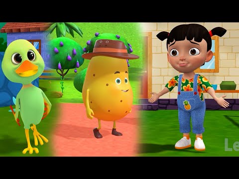 Hathi Raja Aloo Kachaloo Beta & Main Tota Main Tota | 3d Animated Rhymes | Hindi Balgeet