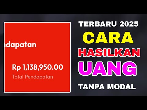 Dapat uang dari Hp Tanpa modal Terbaru 2025