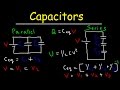 Capacitors in Series and Parallel