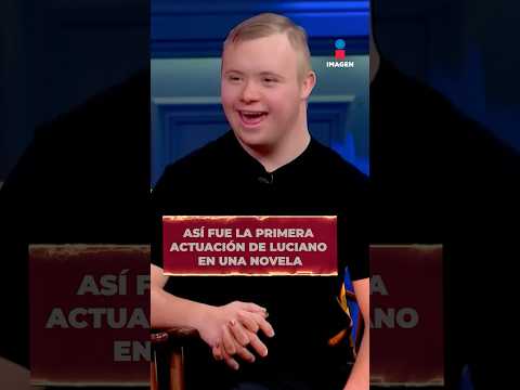¡Luciano AMA actuar! El hijo de #LetyCalderón habla de su experiencia al salir en una telenovela.