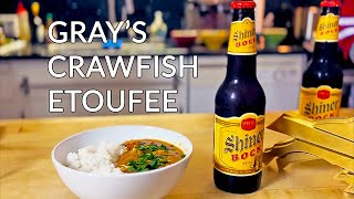 DIVISIONAL ROUND: CRAWFISH ETOUFEE AND SHINER BOCK