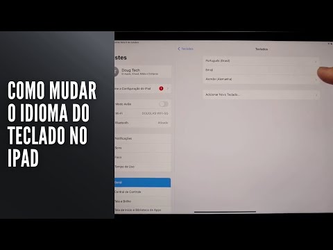 Como Mudar o Idioma do Teclado no iPad