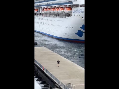 His Cruise Ship left him!