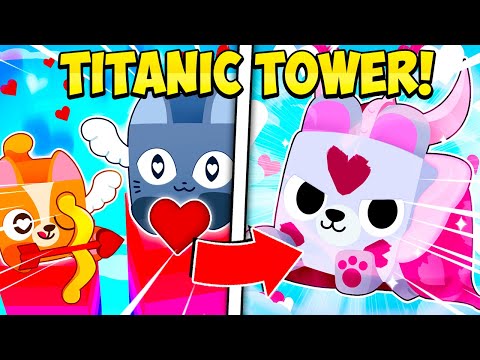 *TITANIC TOWER* В PET SIMULATOR 99 В РОБЛОКС! ROBLOX