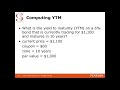 Understanding Yield to Maturity Concepts
