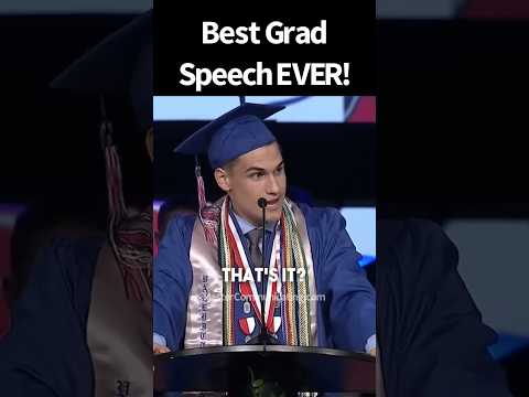 POWERFULLY Honest Valedictorian Speech #MasterCommunicating.com
