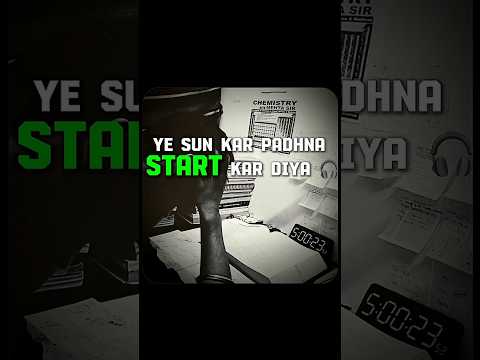 After hearing this, I started studying📚🎧/kushleshwar/#shorts #study #neet #viral #trending #focus