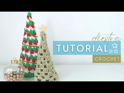 ✨GRANNY Square Christmas TREE 🎄| 🤚🏻DIESTRA | ÁRBOL DE NAVIDAD Granny Square 3D| CHIC DIY #crochet