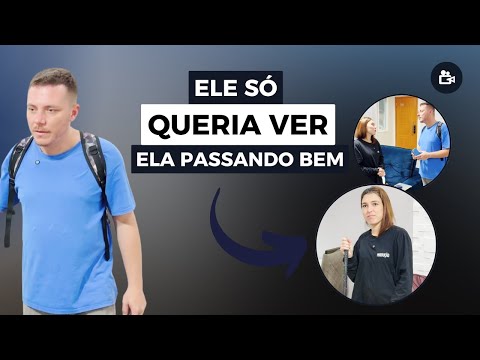 Ele só queria me ver bem.