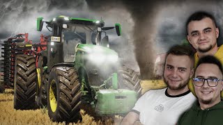 ŁOWCY TORNAD - USZKODZIŁO NASZ LAND 🌪️ PRAWIE ZGINELIŚMY NA TORACH 😮 "od Zera do Farmera" #162 FS25