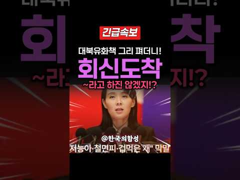 <strong>북한</strong> 김여정, 이재명정부에 충격발언