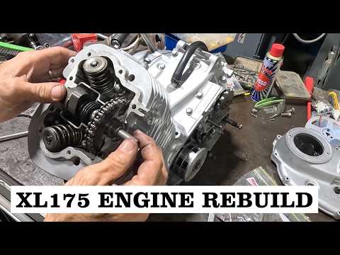Honda XL175 engine overhaul - Full rebuild after 50 years