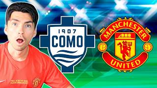 REACCIONAMOS A COMO vs MANCHESTER UNITED - VUELVE LA CHAMPIONS 🔥