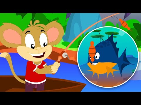12345 Once I Caught A Fish Alive + More Kindergarten Rhymes for Children