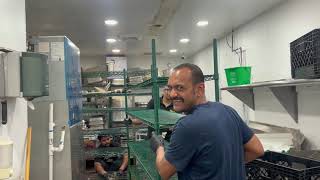 New Kitchen Opening Part- 4 | Cold Room Cleaning | Chef Khursheed Alam
