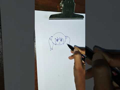 The SECRET TRICK to Draw Anime Girl 😱🔥