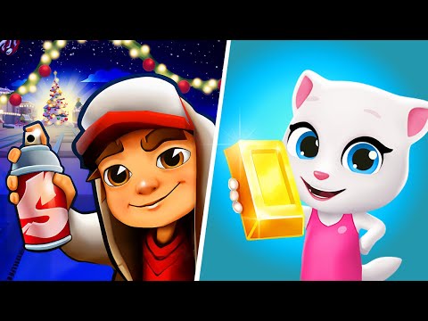 Subway Surfers VS Talking Tom Gold Run, Subway Surfers New Update, Subway Surfers Youtube, Tom 2