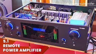 5.1 REMOTE KIT AMPLIFIER FOR HOME USE / DOLBY DTS SUPPORT / OPTICAL COAXIAL ARC