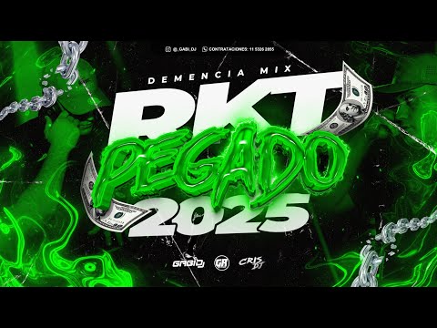 RKT PEGADO 2025 😈 - GABI DJ ✘ GUSTTY RMX ✘ CRIS DJ - MIX PURO PERREO RKT 2025 (DemenciaMix 2025) 😈