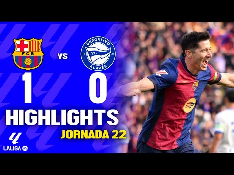 Barcelona vs Alavés (1-0) | RESUMEN y GOLES DEL PARTIDO | La Liga 2025