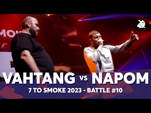 VAHTANG 🇷🇺 vs NaPoM 🇺🇸 | GRAND BEATBOX BATTLE 2023: 7 TO SMOKE | Battle 10