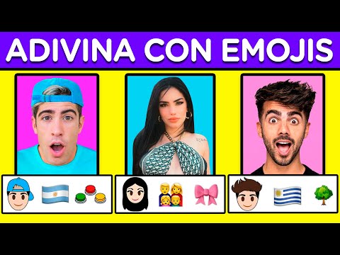 ADIVINA EL YOUTUBER CON EMOJIS 😍✨| TRIVIA DE YOUTUBERS Y STREAMERS💖| EL RETO MAS VIRAL💥| YOU OCIO