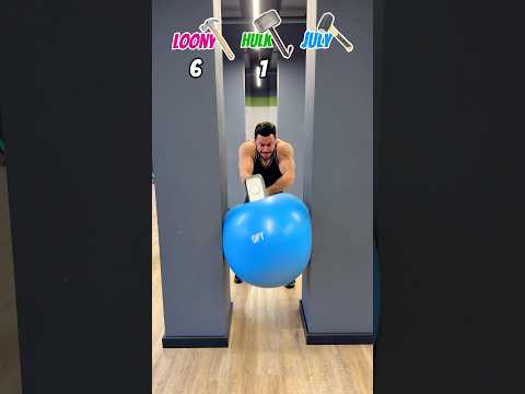 ๐ Who did better with the hammer?โ๏ธ#challenge #funny #foryou #shorts