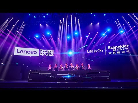 Lenovo & Schneider Electric at Tech World 2019