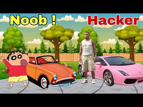 Noob vs pro vs hacker | sinchan Franklin new video | sinchan