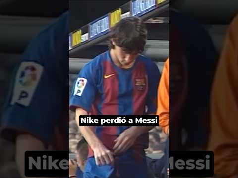 Nike perdió a Messi por una tonteria