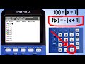 Graphing Absolute Value Functions on the TI84 Plus CE