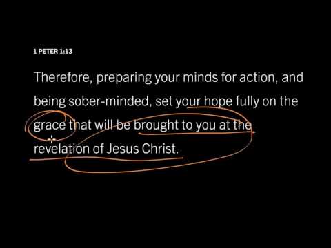 1 Peter 5:12 // We Get Grace, God Gets Glory