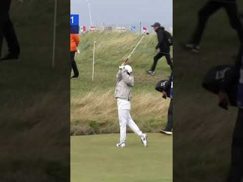 Hyo Joo Kim finds an eagle in the wind 🦅🏌️‍♀️