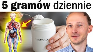 Tak kreatyna zmienia zdrowie po 50-tce. Nowe odkrycia z 2025