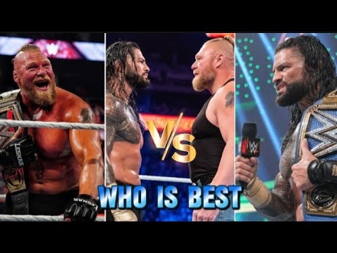 Brock Lesnar vs Roman Reigns comparison #video #viral #wwe