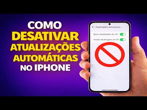 COMO DESATIVAR ATUALIZAÇÕES AUTOMÁTICAS NO IPHONE