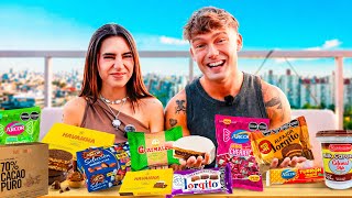 MI AMIGA MEXICANA PRUEBA DULCES ARGENTINOS!
