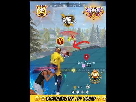 grandmaster top squad😵￼impossible booyah🤩 #freefire #farukbhai #youtubeshorts #garenafreefire