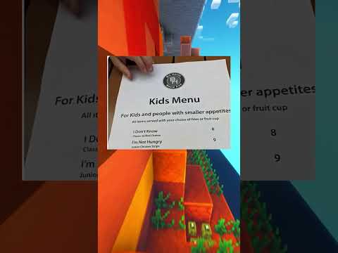 Kids And Small Appetite Menu ๐ฝ๏ธ๐ญ