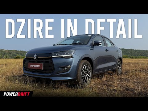 2024 Maruti Suzuki Dzire Walkaround | Launched at ₹6.79 lakh onwards | PowerDrift QuickEase