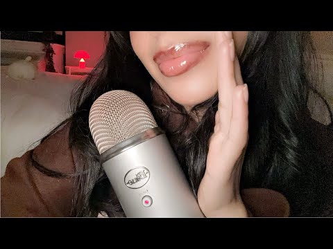 ASMR~ Repeating My Tingly Intro (Mouth Sounds & Clicky Whispers)