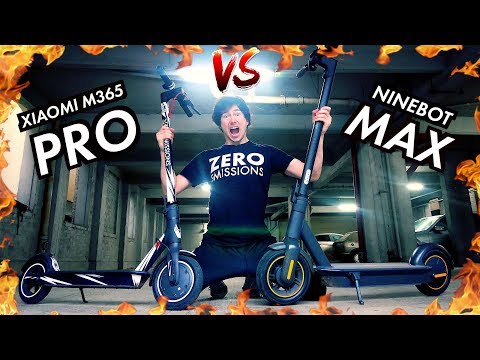 NINEBOT MAX VS XIAOMI M365 PRO VS TURBOWHEEL SWIFT | Electric Scooter Review